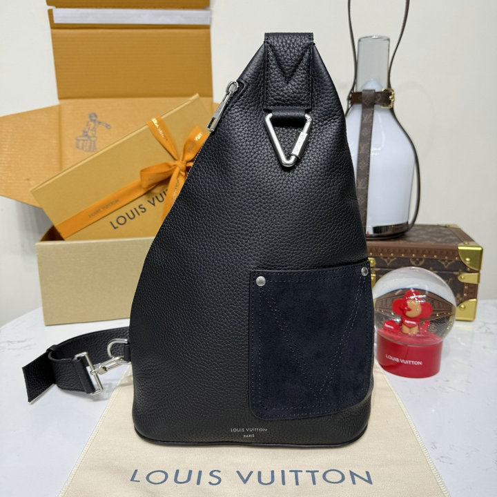 商品名称：ルイヴィトン LOUISVUITTON 2026年新作 27060 デルタ スリングバッグ チェストバッグ ショルダーバッグ LV タッチ レザー