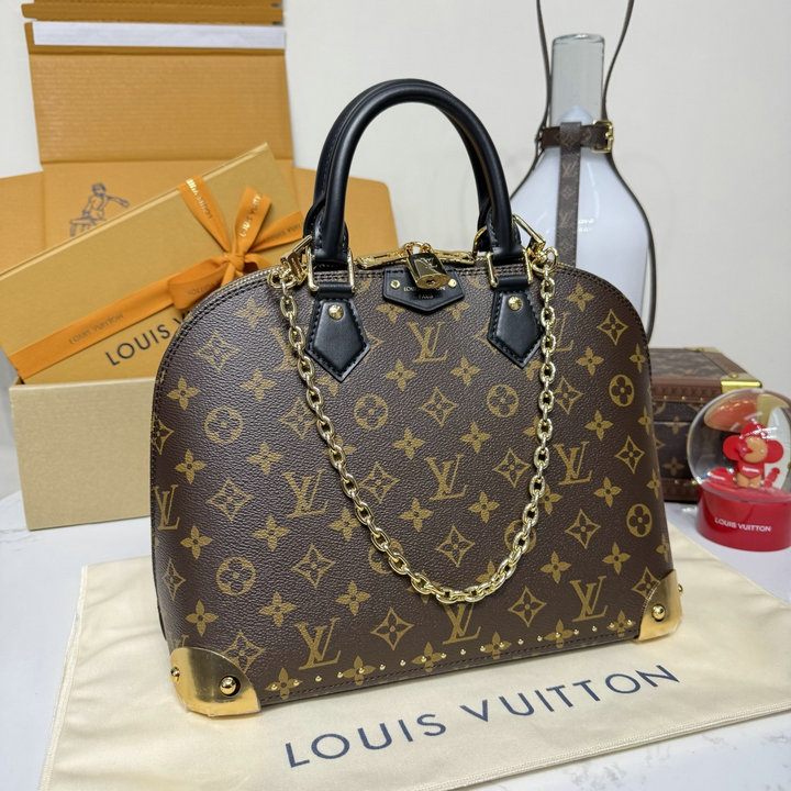 商品名称：ルイヴィトン LOUISVUITTON 2026年新作 M27216 アルマ トランク PM トートバッグ ハンドバッグ ショルダーバッグ レディース モノグラム キャンバス