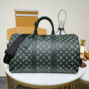 商品細詳を見る:ルイヴィトン LOUISVUITTON 2026年新作 M27179 キーポル バンドリエール 50 トートバッグ ボストンバッグ 旅行かばん モノグラム シャドウ カーフレザー