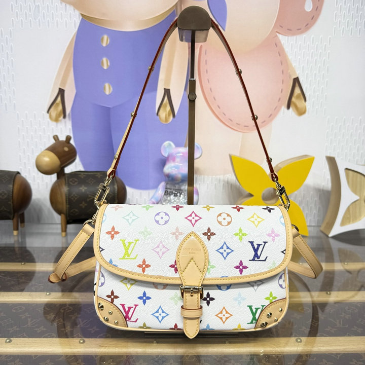 商品名称：ルイヴィトン LOUISVUITTON 2026年新作 M27866 LV x TM ディアヌ トートバッグ ショルダーバッグ レディース コーティッド キャンバス