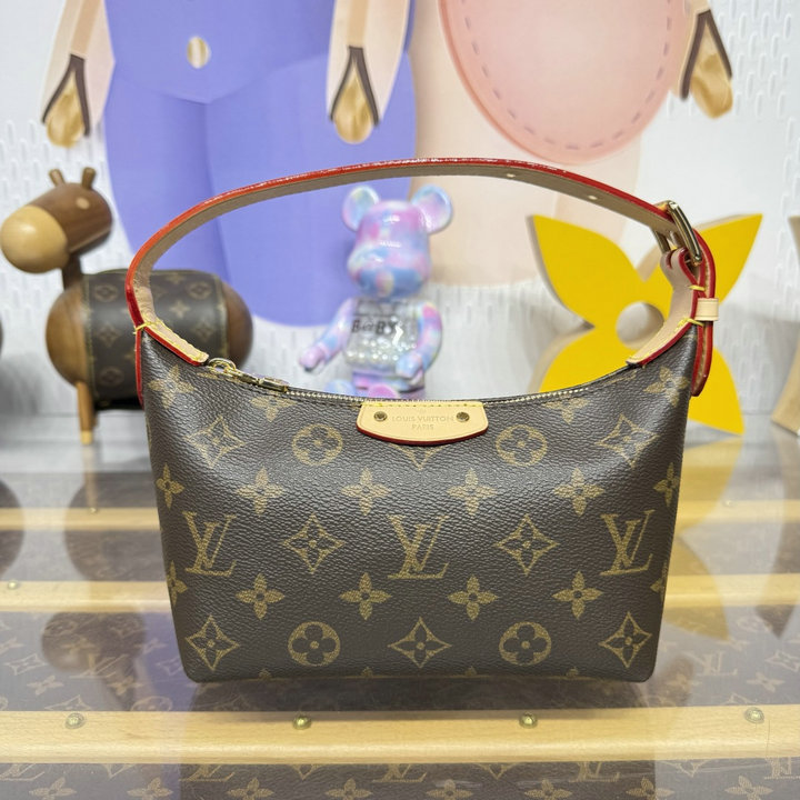 商品名称：ルイヴィトン LOUISVUITTON 2026年新作 M27509 ポシェット ヒルズ ホーボーバッグ トートバッグ ショルダーバッグ コーティッド キャンバス