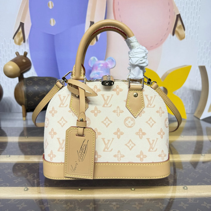商品名称：ルイヴィトン LOUISVUITTON 2026年新作 アルマ BB トートバッグ ショルダーバッグ コーティッド キャンバス