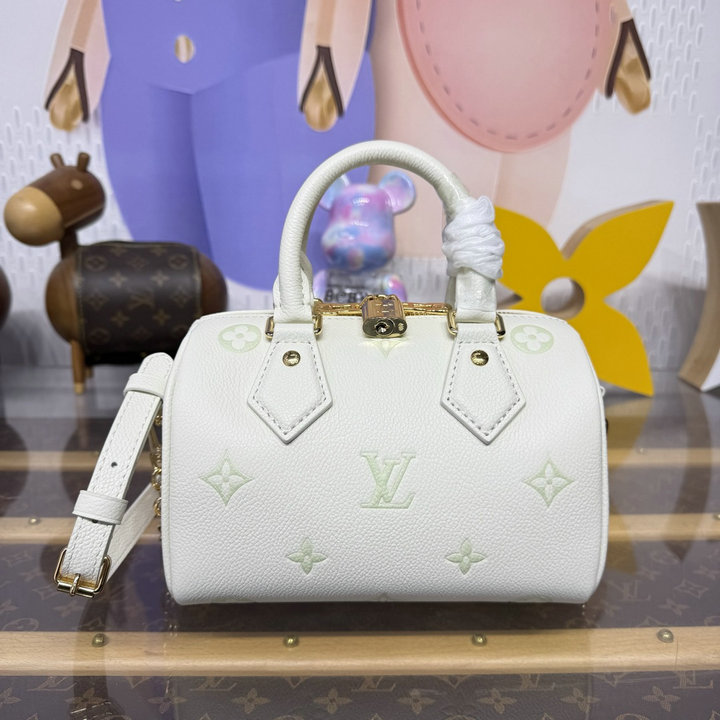 商品名称：ルイヴィトン LOUISVUITTON 2026年新作 M27572 スピーディ バンドリエール 20 トートバッグ ショルダーバッグ カウハイドレザー