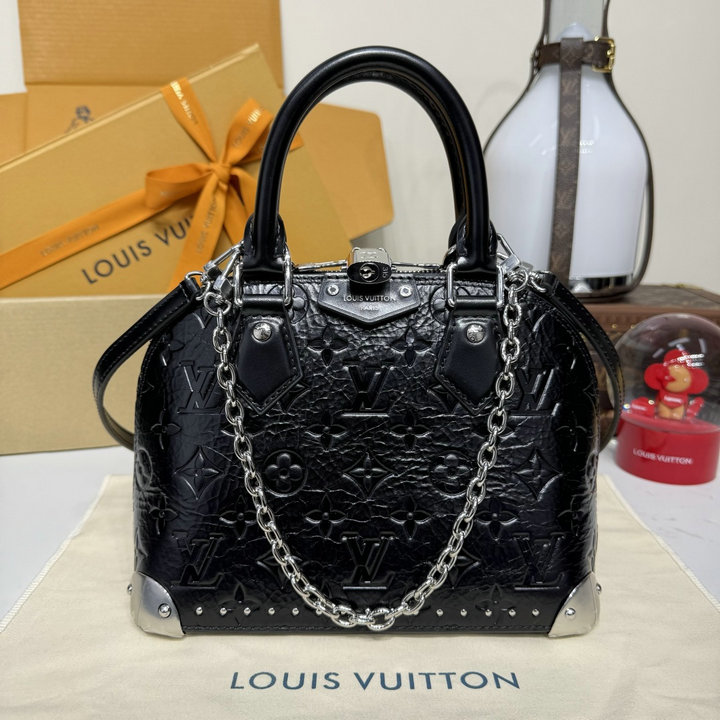商品名称：ルイヴィトン LOUISVUITTON 2026年新作 M27812 アルマ トランク BB トートバッグ ショルダーバッグ レディース カーフレザー