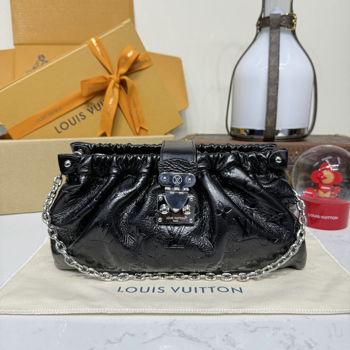 ルイヴィトン LOUISVUITTON 2026年新作 M27822 ポシェット スリング PM チェーンポーチ ショルダーバッグ レディース レザー