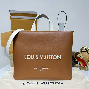 ルイヴィトン LOUISVUITTON 2026年新作 M27968 ショッパー トート MM ハンドバッグ ショルダーバッグ レディース カウハイドレザー