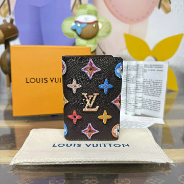 商品名称：ルイヴィトン LOUISVUITTON 2026年新作 M28282 カードケース オーガナイザー ドゥ ポッシュ モノグラム ドーナツ キャンバス