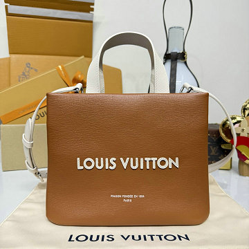 商品名称：ルイヴィトン LOUISVUITTON 2026年新作 M27968X ショッパー トート ミニ ハンドバッグ ショルダーバッグ レディース カウハイドレザー