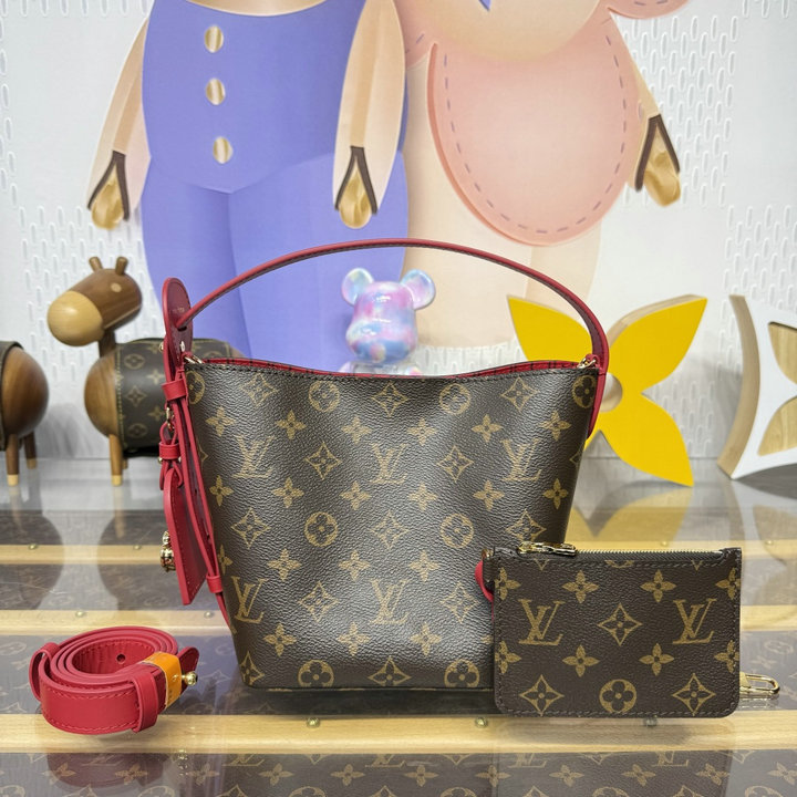 ルイヴィトン LOUISVUITTON 2026年新作 M28317 オール イン BB トートバッグ ショルダーバッグ モノグラムキャンパス