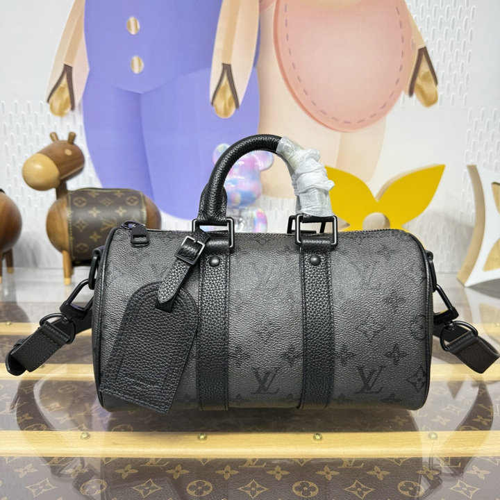 商品名称：ルイヴィトン LOUISVUITTON 2026年新作 M28369 キーポル バンドリエール 25 トートバッグ ショルダーバッグ モノグラム ミッドナイト キャンバス