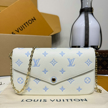 商品名称：ルイヴィトン LOUISVUITTON 2026年新作 M28127 ポシェット フェリシー チェーンポーチ ショルダーバッグ カウハイドレザー
