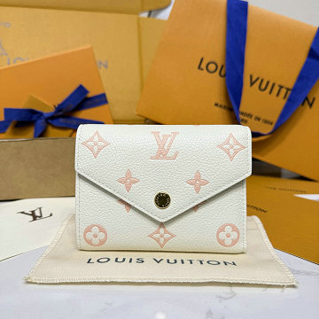 ルイヴィトン LOUISVUITTON 2026年新作 M28299 ポルトフォイユ ヴィクトリーヌ 三つ折り短財布 ショートウォレット カウハイドレザー