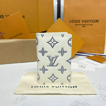 ルイヴィトン LOUISVUITTON 2026年新作 M83377 オーガナイザー ドゥ ポッシュ パスポートケース カードケース モノグラム シャドウ レザー