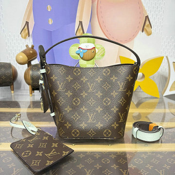 ルイヴィトン LOUISVUITTON 2026年新作N30028  LV TM オール イン BB トートバッグ ハンドバッグ バケットバッグ モノグラム キャンパス