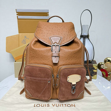 商品細詳を見る:ルイヴィトン LOUISVUITTON 2026年新作 N89112 モンスリ カーゴ バックパック リュックサック メンズかばん 大容量 旅行かばん モノグラムキャンパス