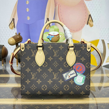 商品名称：ルイヴィトン LOUISVUITTON 2026年新作 P01900 オンザゴー PM モン モノグラム トートバッグ ハンドバッグ ショルダーバッグ