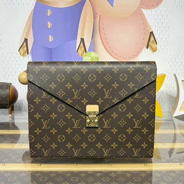 商品名称：ルイヴィトン LOUISVUITTON 2026年新作 GI0721 フォルダー マーク クラッチポーチ ブリーフケース 手持ちかばん モノグラムキャンパス