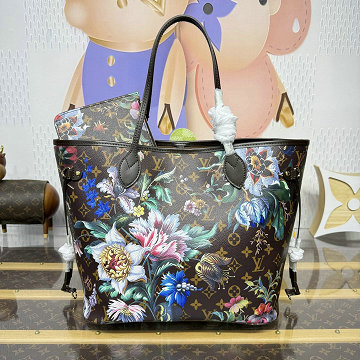 ルイヴィトン LOUISVUITTON 2026年新作 M28918 ネヴァーフル MM トートバッグ ハンドバッグ トップハンドルバッグ レディース コーティッド キャンバス