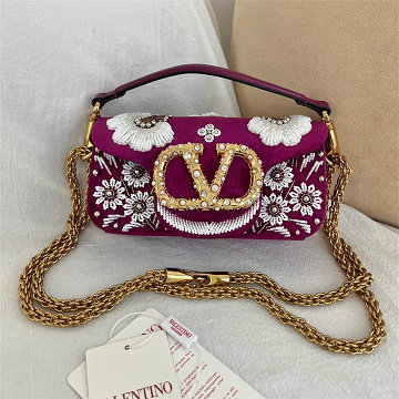 商品名称：ヴァレンティノ Valentino 99-VT0148RMH 2026年新作 ガラヴァーニ ドゥ ヴェイン ラミネート スモール ショルダーバッグ ホーボーバッグ