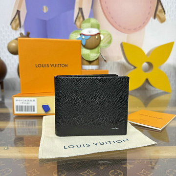 ルイヴィトン LOUISVUITTON 057-M62045　2020年最新入荷 ポルトフォイユ アメリゴ NM 二つ折り短財布 ショートウォレット タイガレザー