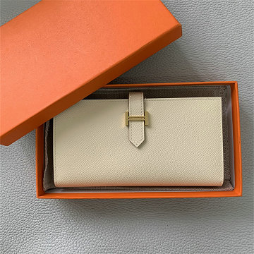 商品細詳を見る:エルメス HERMES 063-H208SZJNB 2026新作 ベアン ロングウォレット 二つ折り長財布 札入れ カード入れ エプソン