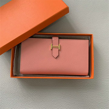 商品細詳を見る:エルメス HERMES 063-H208SZJNF 2026新作 ベアン ロングウォレット 二つ折り長財布 札入れ カード入れ エプソン