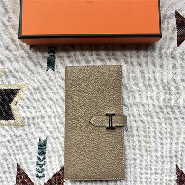 商品名称：エルメス HERMES 063-H208TGYBH 2026新作 ベアン ロングウォレット 二つ折り長財布 札入れ カード入れ togo革