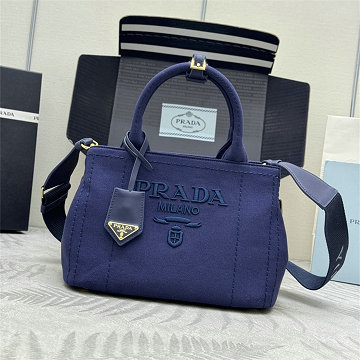 商品名称：プラダ PRADA 99-PD1BG464BSL 2026年新作 ジャルディニエール コットンキャンバス ミニハンドバッグ ショルダーバッグ