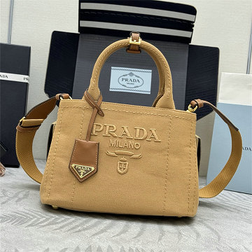 商品細詳を見る:プラダ PRADA 99-PD1BG464BXS 2026年新作 ジャルディニエール コットンキャンバス ミニハンドバッグ ショルダーバッグ