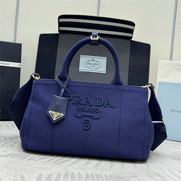 商品名称：プラダ PRADA 99-PD1BG554BSL  2026年新作 ジャルディニエール コットンキャンバス ミニハンドバッグ ショルダーバッグ