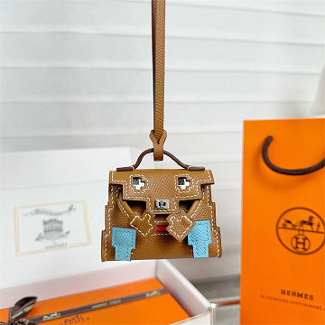 商品名称：エルメス HERMES 063-H2093ZS 2026年新作 ケリードール バッグチャーム キーホルダー キーリング