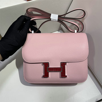 商品名称：エルメス HERMES063-H108218FEPSFQF  2026年新作 sellier cloute コンスタンス ショルダーバッグ クロスボディバッグ レディース