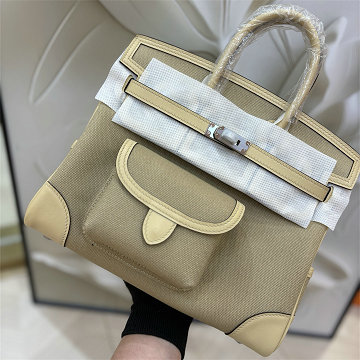 商品細詳を見る:エルメス HERMES 063-HBC25BPYNC 2026年新作 バーキンバッグ 25 cargo トップハンドルバッグ トートバッグ ハンドバッグ ビジネスバッグ