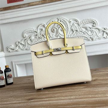 商品名称：エルメス HERMES  063-HBK25WSZLYBY 2026年新作 バーキンバッグ 25 トップハンドルバッグ トートバッグ ハンドバッグ ビジネスバッグ