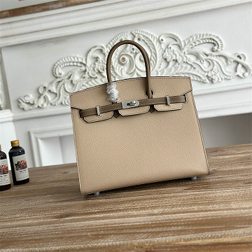 エルメス HERMES 063-HBK25WSZLYFD 2026年新作 バーキンバッグ 25 トップハンドルバッグ トートバッグ ハンドバッグ ビジネスバッグ