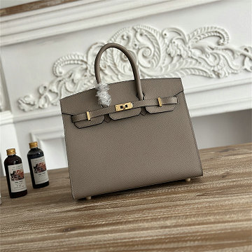 商品細詳を見る:エルメス HERMES 063-HBK25WSZQJLH 2026年新作 バーキン 25 トップハンドルバッグ トートバッグ ハンドバッグ ビジネスバッグ ヴォーエプソン