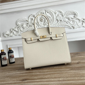 商品名称：エルメス HERMES 063-HBK25WSZQJNB 2026年新作 バーキン 25 トップハンドルバッグ トートバッグ ハンドバッグ ビジネスバッグ ヴォーエプソン