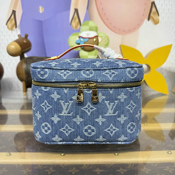 商品名称：ルイヴィトン LOUISVUITTON 2026年新作 M27946 ニース ミニ バニティ 化粧箱 トラベル アクセサリー モノグラム キャンバス