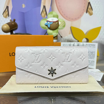 商品名称：ルイヴィトン LOUISVUITTON 2026年新作 M26521 ポルトフォイユ サラ 二つ折り長財布 ロングウォレット カードポケット モノグラムアンプラントレザー