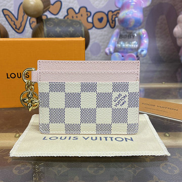 商品細詳を見る:ルイヴィトン LOUISVUITTON 2026年新作 M82739G カードケース ポルト カルト LV チャーム カードポケット 名刺入れ ダミエアズール キャンパス