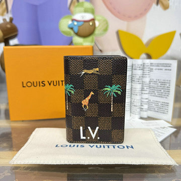 商品名称：ルイヴィトン LOUISVUITTON 2026年新作 N40869 LV ザ ダージリン リミテッド オーガナイザー ドゥ ポッシュ カードケース パスポートケース
