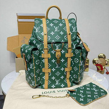 商品名称：ルイヴィトン LOUISVUITTON 2026年新作 M55699G クリストファー MM バックパック メンズ リュックサック 大容量 カウハイドレザー