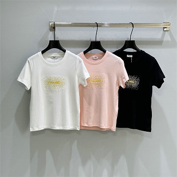 商品細詳を見る:シャネル CHANEL 2026年新作 ショートスリーブ Tシャツ コットンジャージ スウェット クルーネック