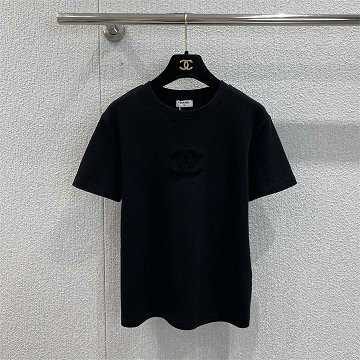 商品名称：シャネル CHANEL 2026年新作 ショートスリーブ Tシャツ コットンジャージ スウェット クルーネック