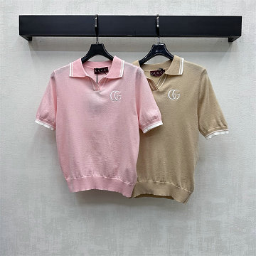 商品名称：グッチ GUCCI 2026年新作 ニットシャツ ポロトップ ウール セーター レディース