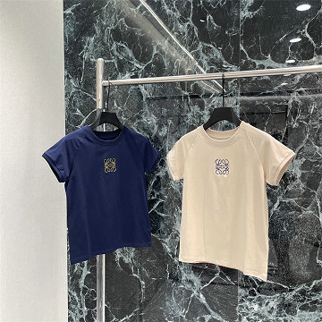 商品細詳を見る:ロエベ LOEWE 2026年新作 コットンジャージー Tシャツ クルーネック 半袖 レディース 高品質 日常
