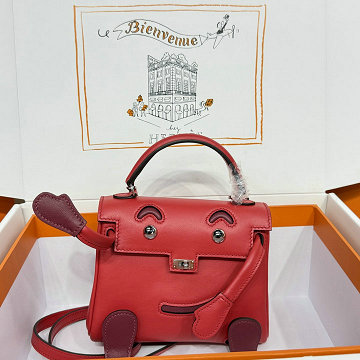 商品細詳を見る:エルメス HERMES063-HKDO16SFPYRJ  2026年新作 ケリードール ミニ トートバッグ ハンドバッグ スイフト swift