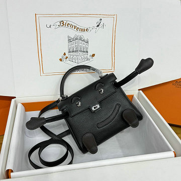 商品細詳を見る:エルメス HERMES 063-HKDO16SFQYBK 2026年新作 ケリードール ミニ トートバッグ ハンドバッグ スイフト swift