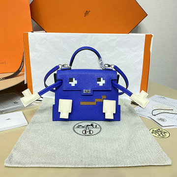 商品細詳を見る:エルメス HERMES 063-HKDO22SZPYLB 2026年新作 ケリードール ミニ トートバッグ ハンドバッグ ショルダーバッグ ヴォーエプソン