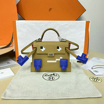 商品細詳を見る:エルメス HERMES 063-HKDO22SZPYMZ2026年新作 ケリードール ミニ トートバッグ ハンドバッグ ショルダーバッグ ヴォーエプソン